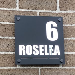 HOUSE SIGN